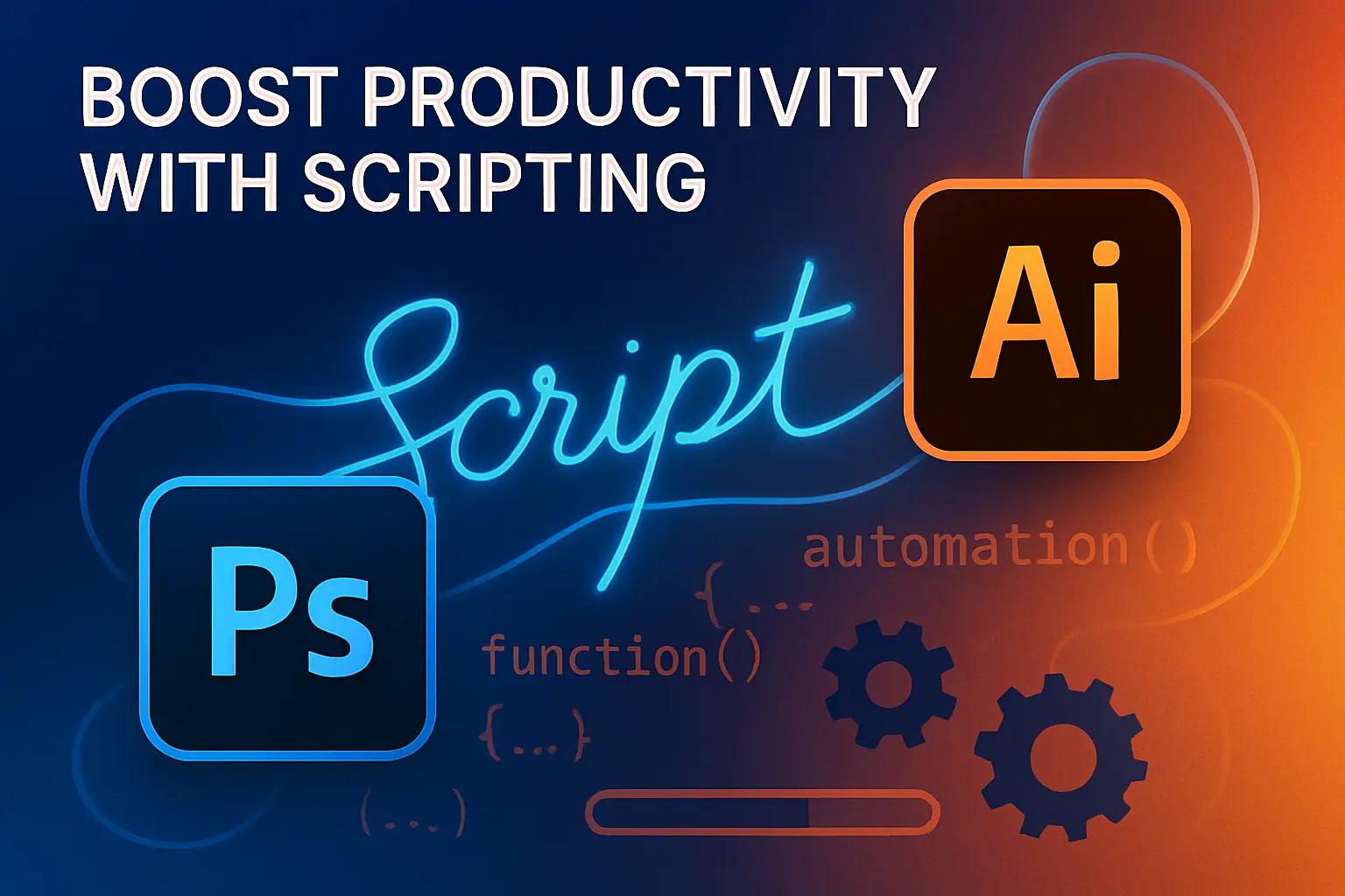 Using Scripts in Photoshop & Illustrator