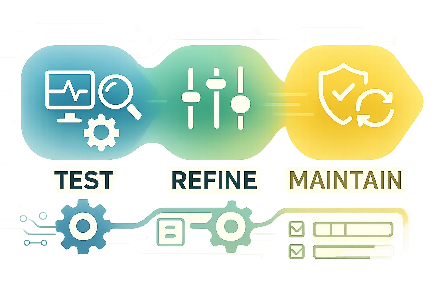 Testing, Refining, and Maintaining Automation Processes
