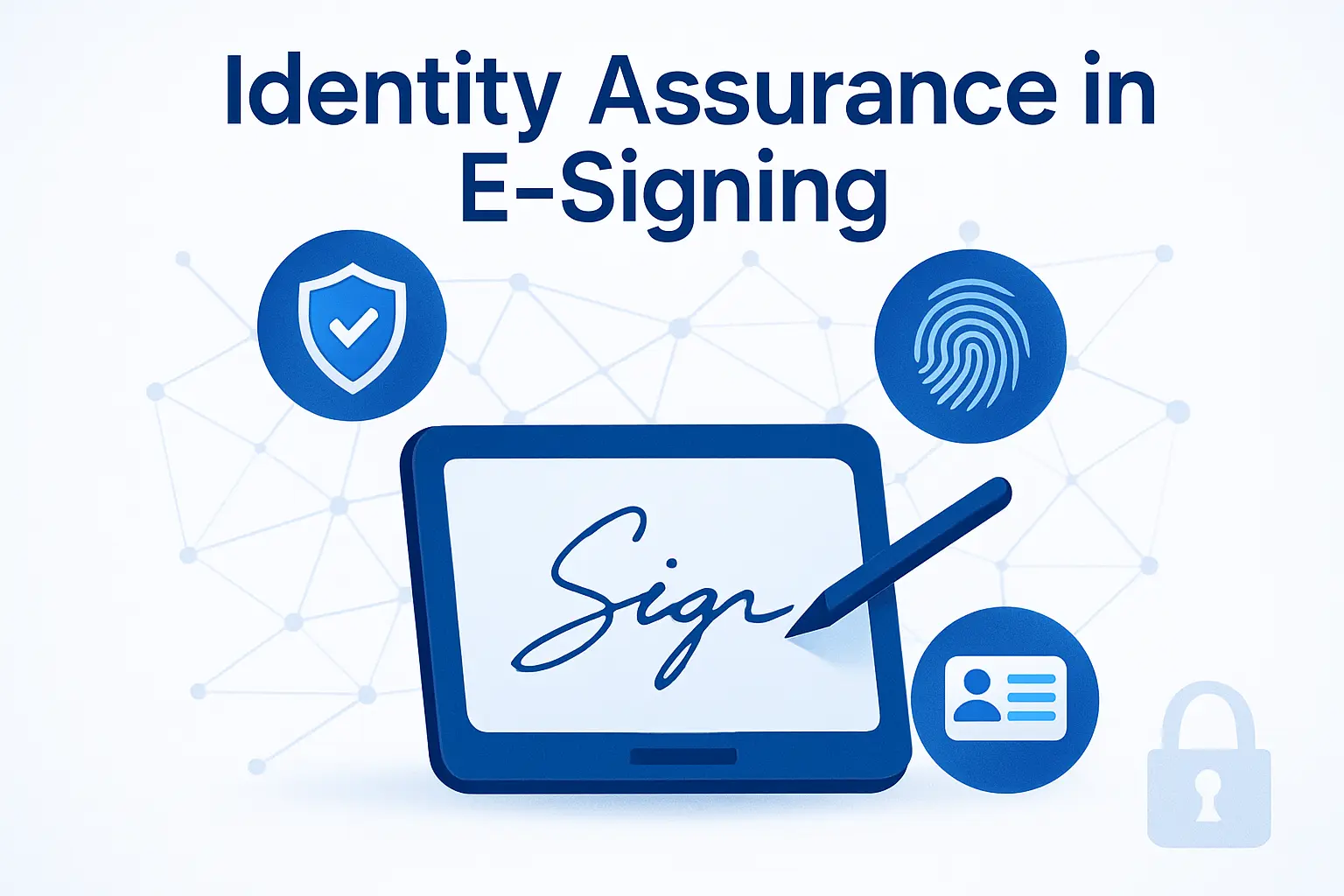 Best Practices for Implementing Identity Assurance in E-Signing