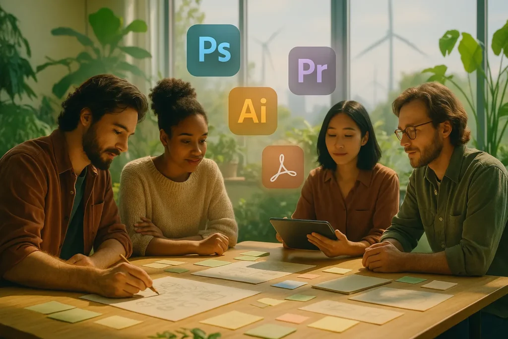 Creative Cloud Applications as a Platform for Sustainable Digital Innovation