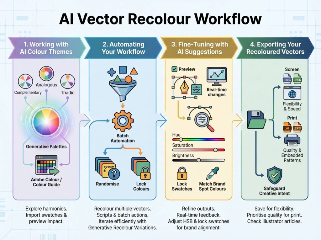 AI Vector Recolour Workflow