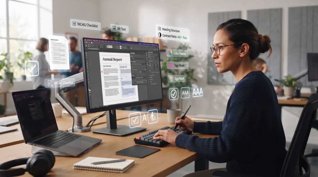 Accessibility Compliance in InDesign: Preparing WCAG-Ready PDFs