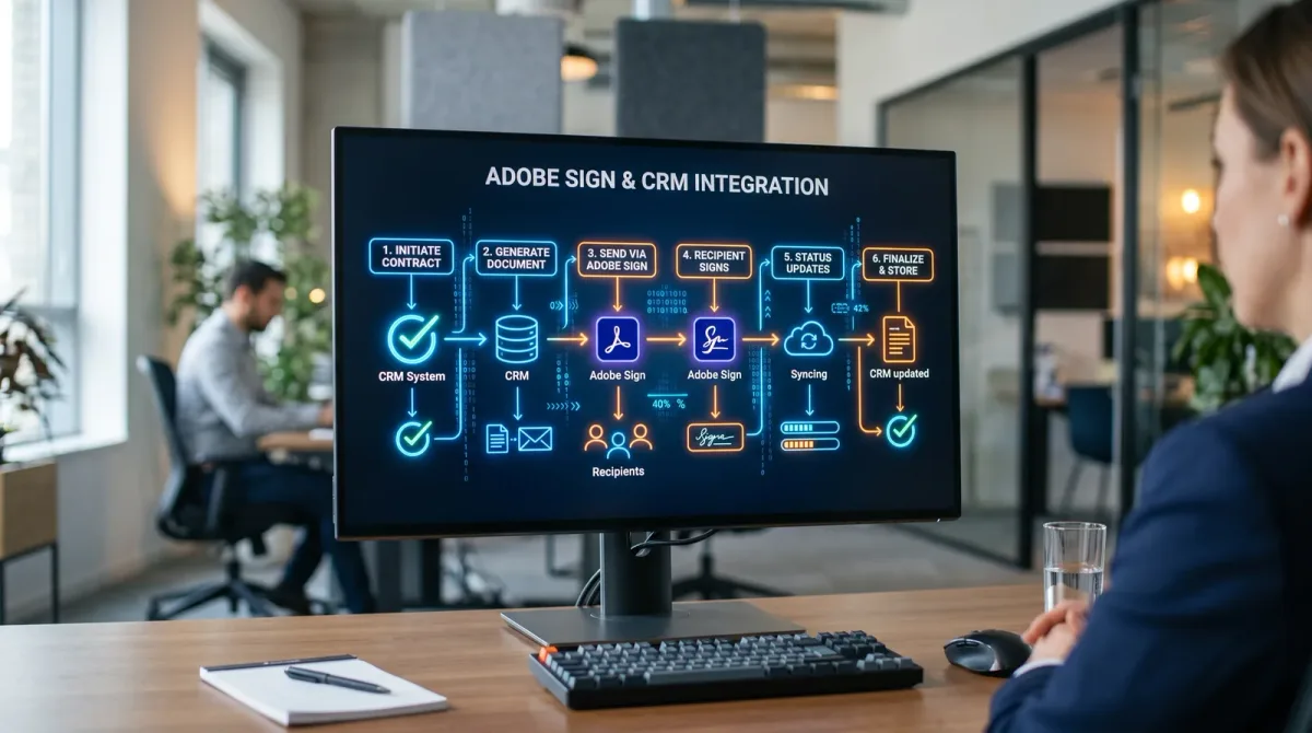 Step-by-Step Guide to Embedding Adobe Sign in CRM