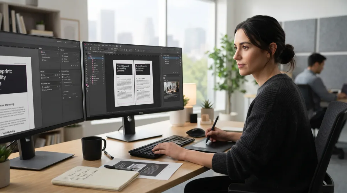 Setting Up Your InDesign Document for Accessibility from the Start